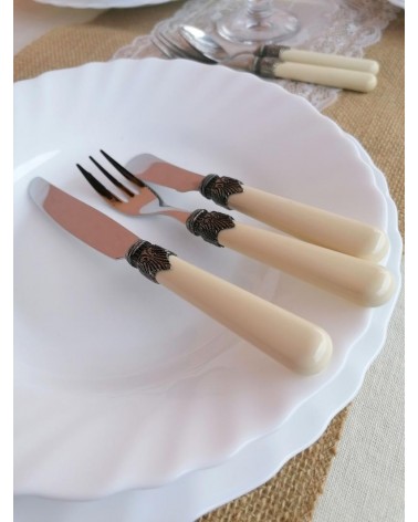 Rivadossi Sandro Ménagère Classique 16 Pièces pour 4 Personnes - 