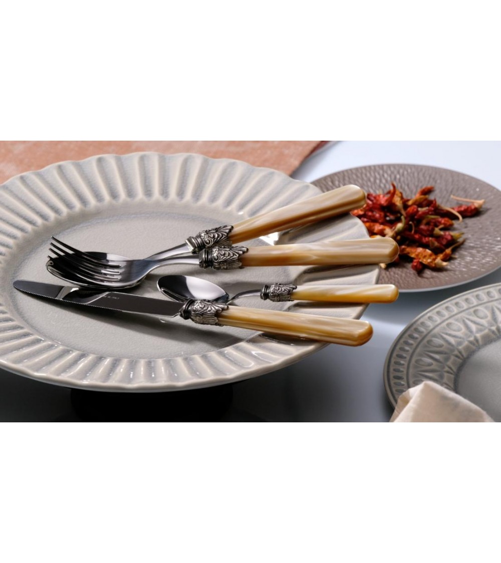 Set 16-teilig Elena Rivadossi Sandro Perlmuttbesteck -