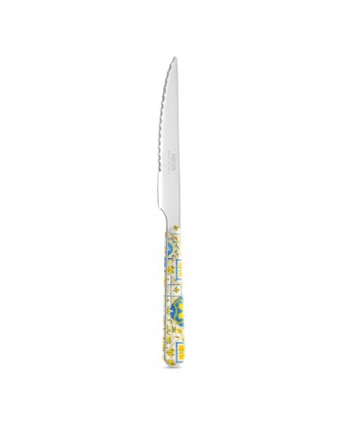 Coltello - Maiolica Sicilia - Neva Posateria Creativa - 