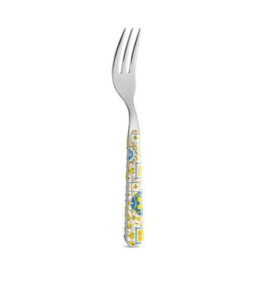 Forchetta - Maiolica sicilia - Neva Creative Cutlery -