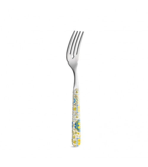 Forchetta - Maiolica Sicilia - Neva Posateria Creativa - 