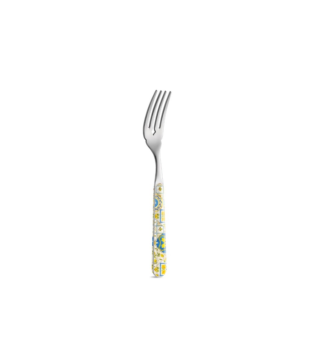 Forchetta - Maiolica Sicilia - Neva Posateria Creativa - 