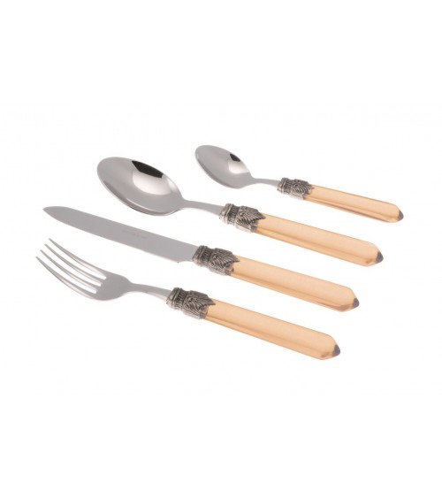 Rivadossi Farbiges Besteck - Venedig Set 24tlg - Transparent - 