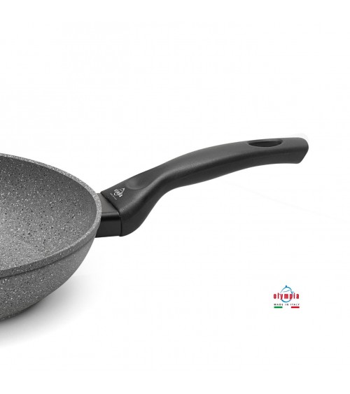 Padella Alluminio Pressofuso cm 30 - Rocker Plus - Olympia - 