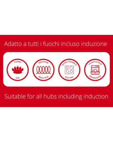 Casseruola Ø16 cm Olympia – Antiaderente per Tutti i Fuochi - 