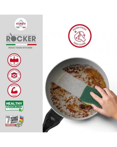Casseruola Ø16 cm Olympia – Antiaderente per Tutti i Fuochi - 