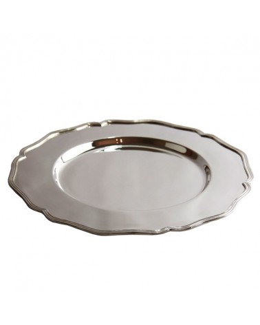 Sottopiatto Argento Romantic d. 31 cm - Made in Italy - 