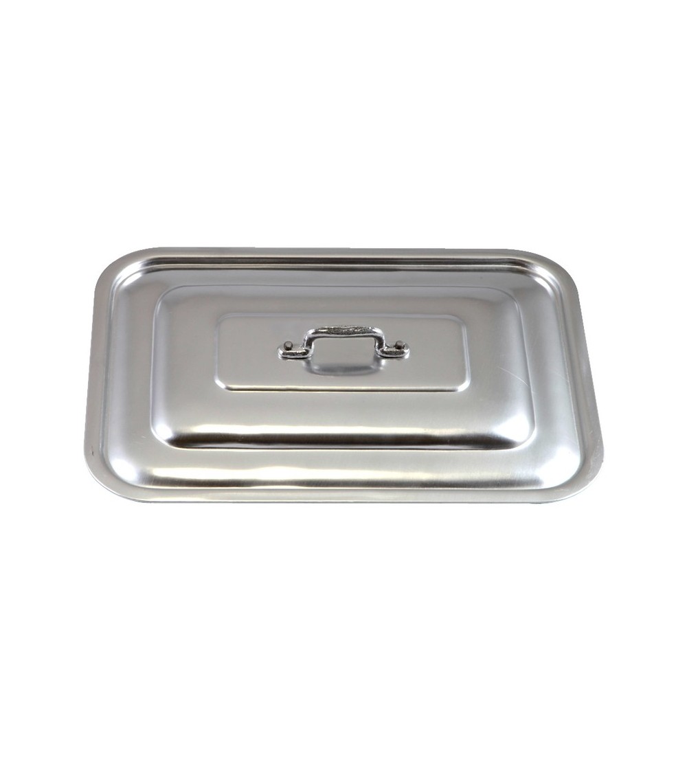 Couvercle rectangulaire pour rosette en aluminium avec poignée - Ottinetti -