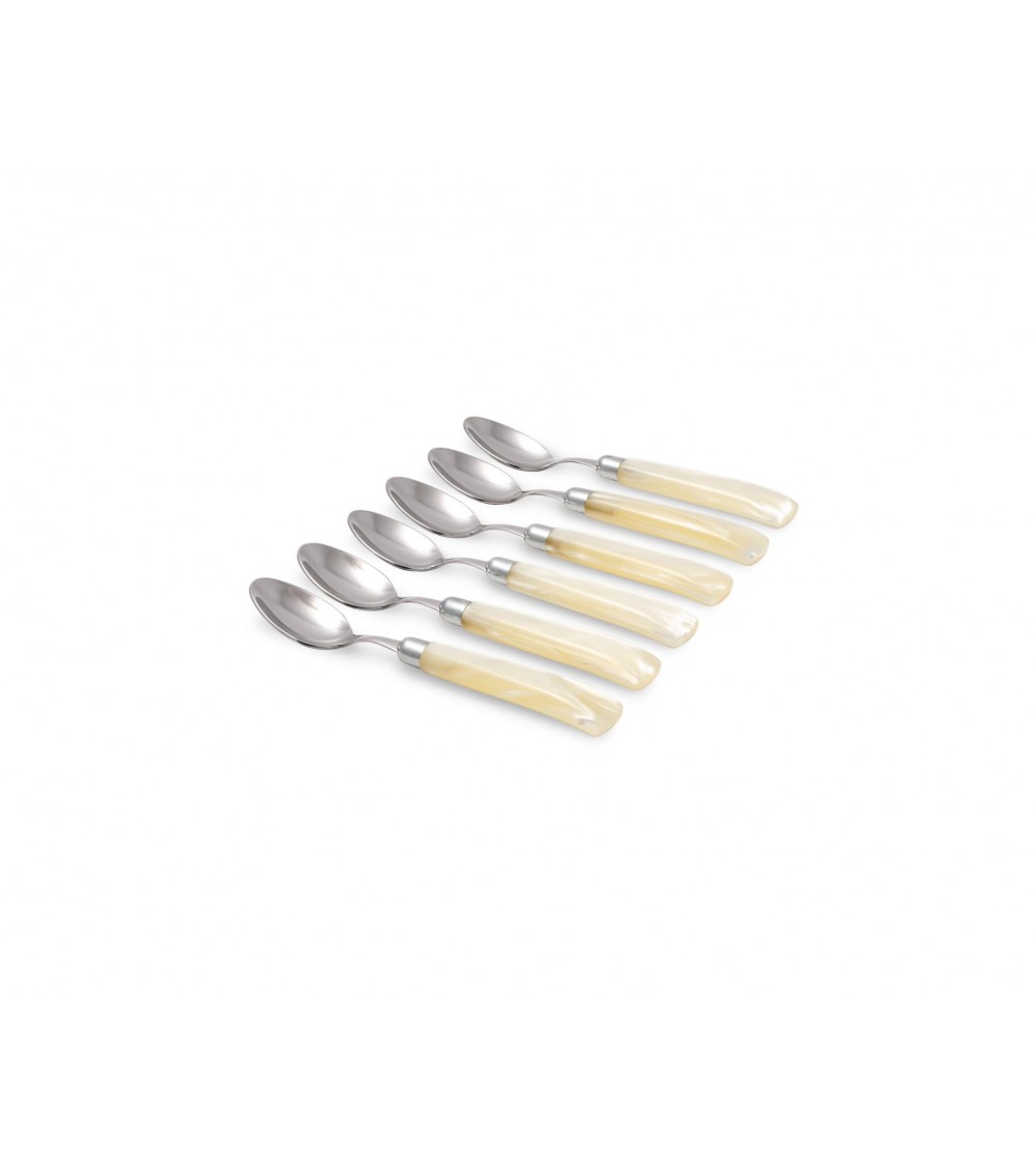 Rivadossi Sandro: Giada spoon caffe'- modern - ivory