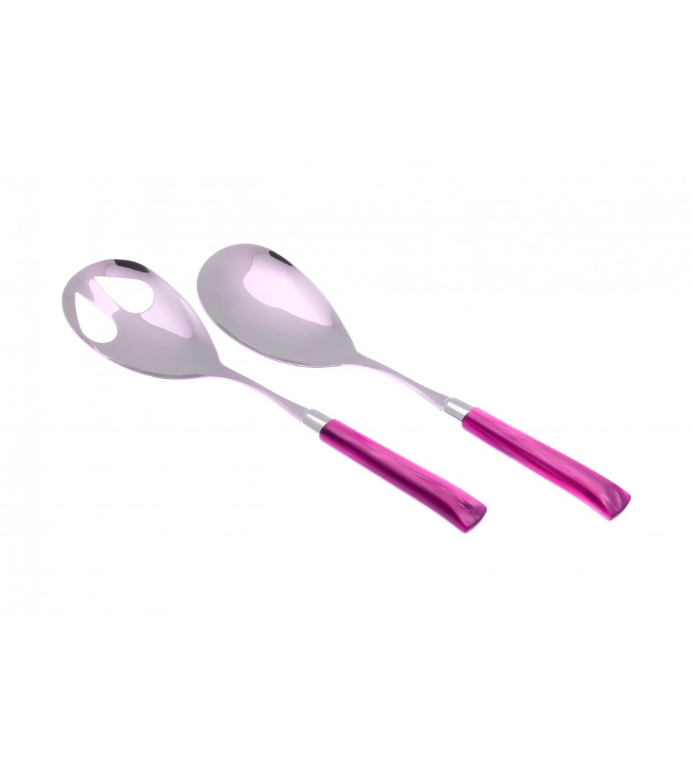 Giada - Posate Madreperlate Moderne - Set 2Pz Posate Insalata - Rivadossi - 