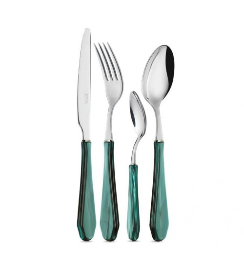 Neva Posateria Creativa - Venezia Madreperla - Set 24 Pz per sei persone - 