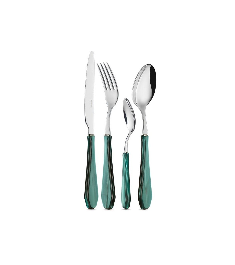 Neva Posateria Creativa - Venezia Madreperla - Set 24 Pz per sei persone - 