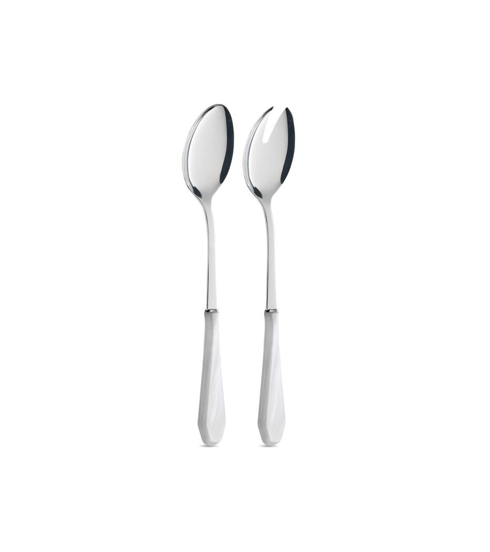 Neva Posateria Creativa - Venezia Set 2 Pz Posate Insalata Madreperla - 