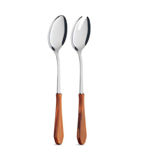 Neva Posateria Creativa - Venezia Set 2 Pz Posate Insalata Madreperla - 