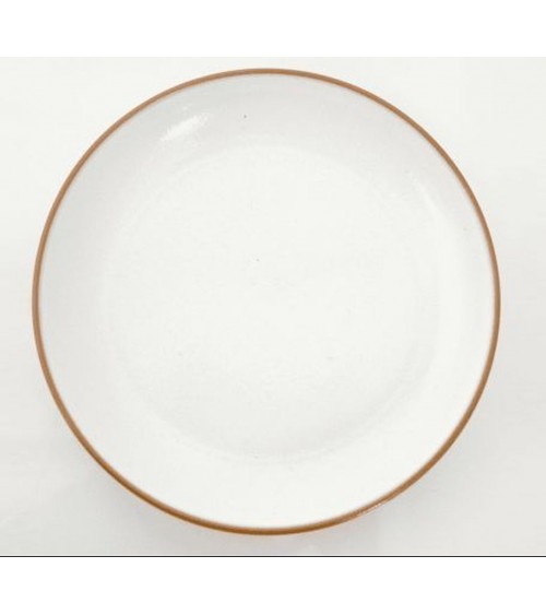 Planchers colorés altea en grès 23,50 cm - fabriqués en Italie - lait brillant blanc