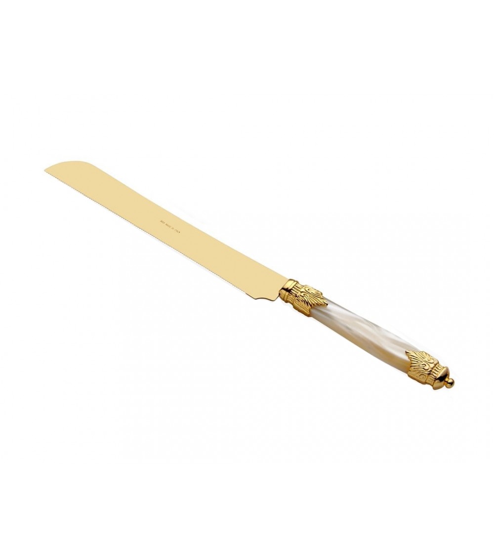 Coltello Torta Arianna Oro by Rivadossi Sandro – Made in Italy - 