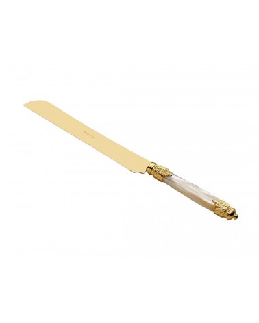 Coltello Torta Arianna Oro by Rivadossi Sandro – Made in Italy - 
