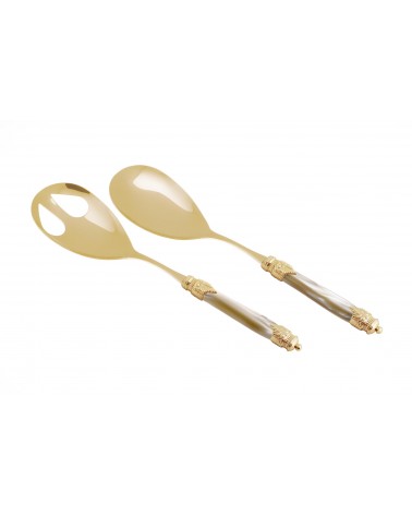 Pair Case Luxury Salad Gold Pvd - Arianna Rivadossi Sandro - Set 2 pièces - Champagne