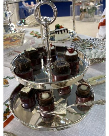 2 floors raised in sheffield silver | Made in Italy elegance for every occasion -