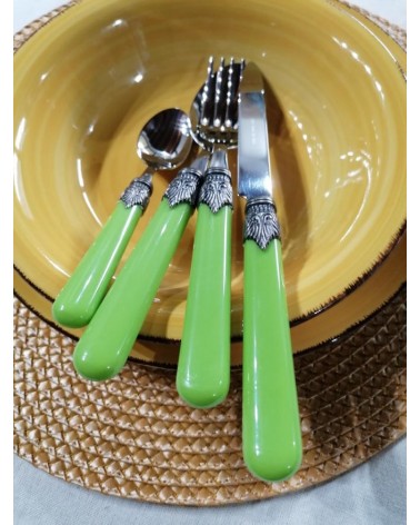 Set Posate Colorate CLASSIC Rivadossi Sandro – 48 pezzi Eleganti e Chic 100% Made in Italy - 