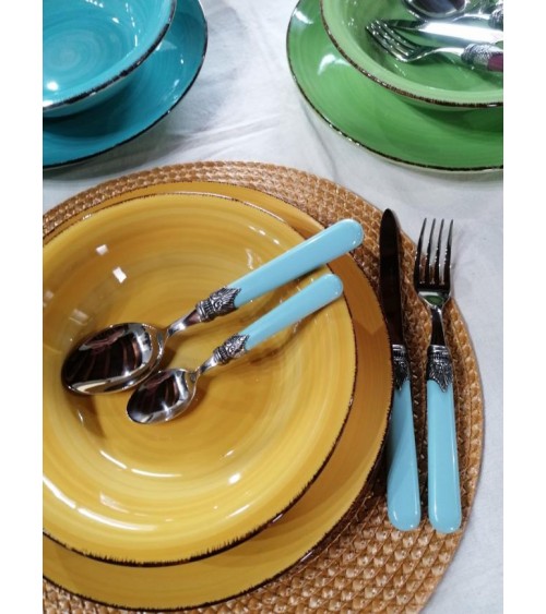 Bunte klassische Hülle Sätze Rivadossi Sandro - 48 elegante Stücke und schick 100% in Italien gemacht -