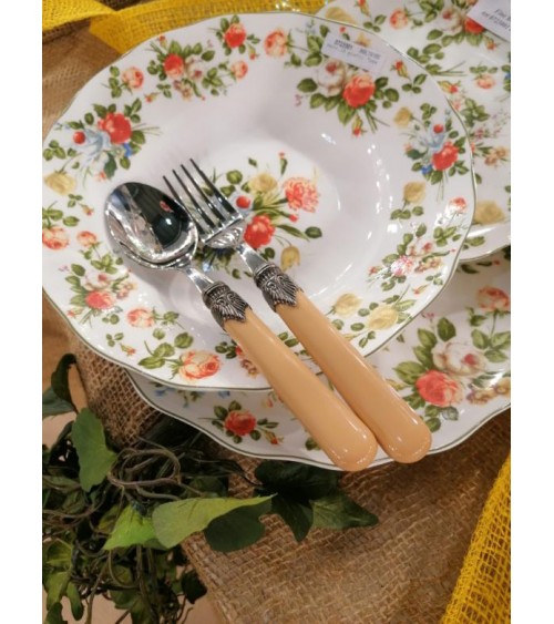 Set Posate Colorate CLASSIC Rivadossi Sandro – 48 pezzi Eleganti e Chic 100% Made in Italy - 