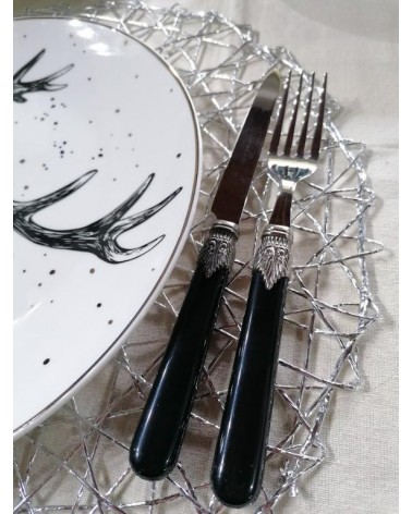Set Posate Colorate CLASSIC Rivadossi Sandro – 48 pezzi Eleganti e Chic 100% Made in Italy - 