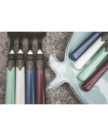 Set Posate Colorate CLASSIC Rivadossi Sandro – 48 pezzi Eleganti e Chic 100% Made in Italy - 