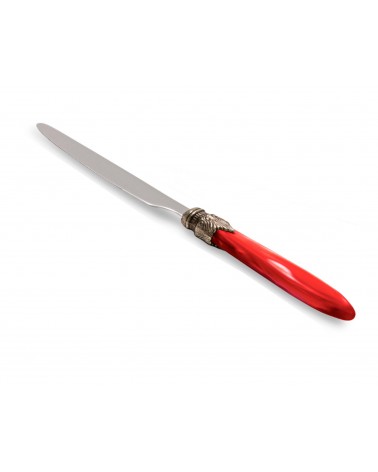 Fruit knife - Laura model - Rivadossi Sandro - colored mother -of -pearl effect cutlery - made in Italy -