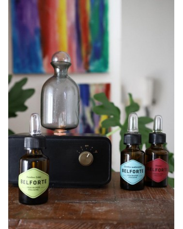 Diffusore Olii Essenziali Puri - Ampolla Retrò – Design Elegante e Diffusione Senza Acqua - 