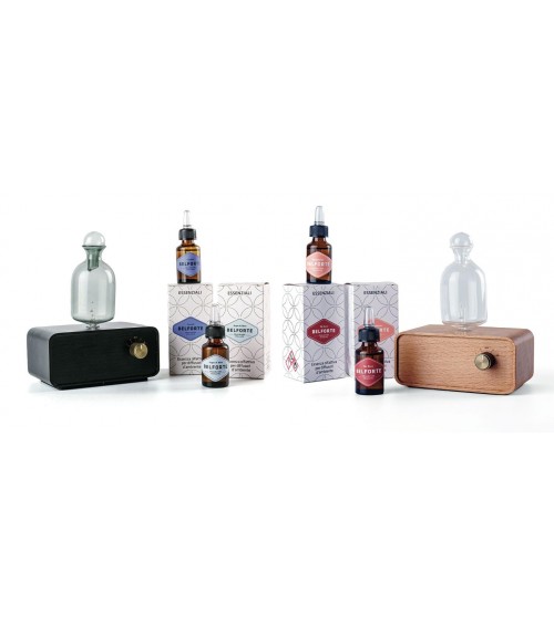 Puri essential oil diffuser - retro ampoule - elegant design and water without water -