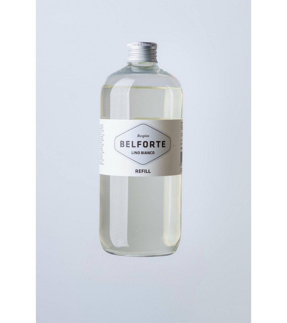 Reload White Lino Diffuseur Belforte Italian Fragrances - Made in Italie - MODALYSSA EXCLUSIVE - 250 ml / 500 ml -