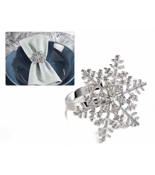 Portatovagliolo Fiocco di Neve - 