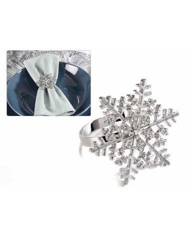 Portatovagliolo Fiocco di Neve - 