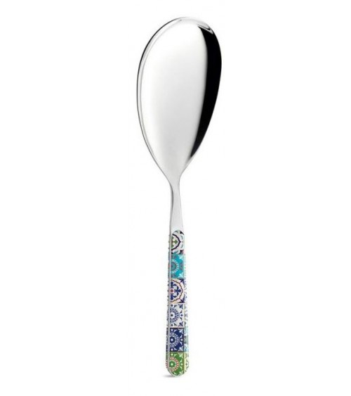 Neva Mediterranean Majolica Risotto Spoon – Creative Cutlery Exclusively on Modalyssa -