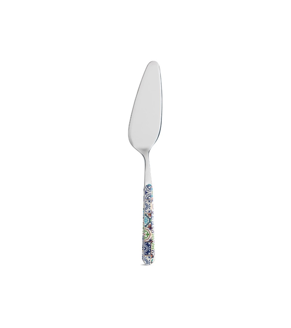Mediterranean Majolica Cake Shovel Neva Creative Cutlery - Stainless Steel and PBT Colored Handle -