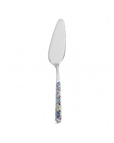 Pala Torta Maiolica Mediterraneo Neva Posateria Creativa – Acciaio Inox e Manico Colorato PBT - 