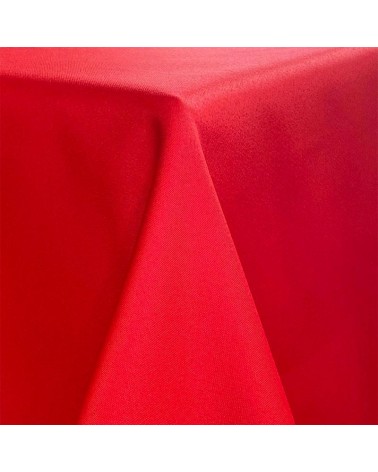 Tovaglia Antimacchia e Antistiro Liscio | Tinta Unita Made in Italy | Modalyssa - rosso