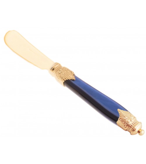 Spalmaburro Arianna Oro - Posate Acciaio Inox e Manico Madreperla - Made in Italy - Rivadossi Sandro - 