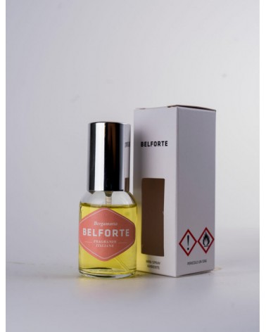 Set 2 Mini Spray Ambiente 20 ml:  1pz Bergamotto + 1pz Lino Bianco, Fragranze Portatili Casa e Auto - 