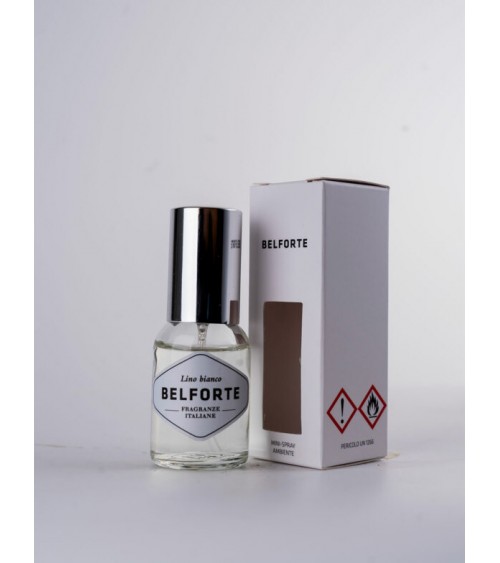 Set 2 Mini Spray Ambiente 20 ml:  1pz Bergamotto + 1pz Lino Bianco, Fragranze Portatili Casa e Auto - 