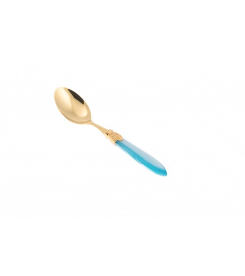 Cucchiaio da Minestra Laura Oro Rivadossi Sandro – Posata Luxury PVD Oro Made in Italy - Modalysssa - 
