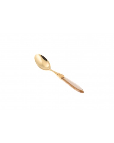 Cucchiaio da Minestra Laura Oro Rivadossi Sandro – Posata Luxury PVD Oro Made in Italy - Modalysssa - 