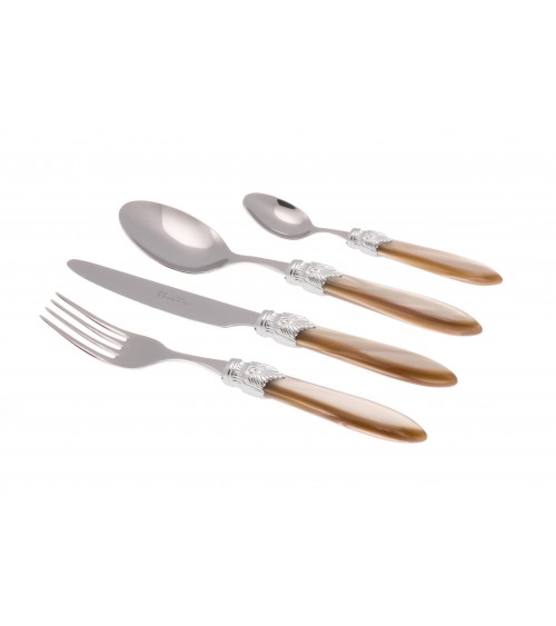 Laura Argento Set 24-teilig, farbiges Besteck - Rivadossi Sandro - 