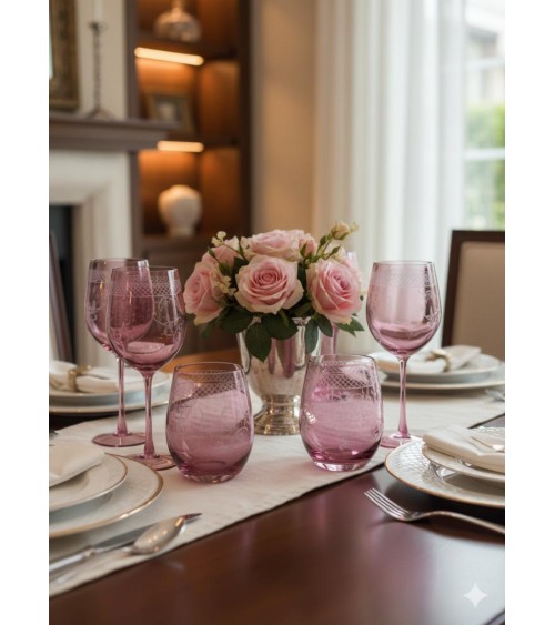 Set of 6 Rossi Tasting Glasses with Engraving -