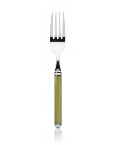 Rodi Forchetta Frutta - Posate Moderne Acciaio Inox e Manico Madreperla Rivadossi Sandro - Made in Italy - Modalyssa - 