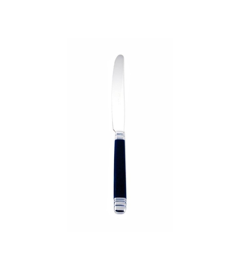 Coltellino da Dolce cm 17 - Modello Rossini - Posate Acciaio Inox Colorate Rivadossi Sandro Made in Italy - blu notte