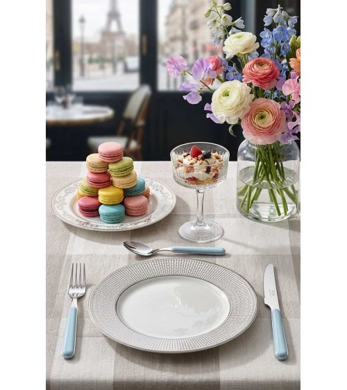 copy of Farbiges Bistrobesteck – Einfarbig Staubblau – Neva Posateria Creativa -