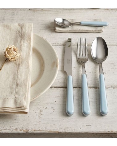 copy of Farbiges Bistrobesteck – Einfarbig Staubblau – Neva Posateria Creativa - 