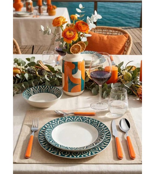 copy of Farbiges Bistrobesteck – Einfarbig Staubblau – Neva Posateria Creativa -